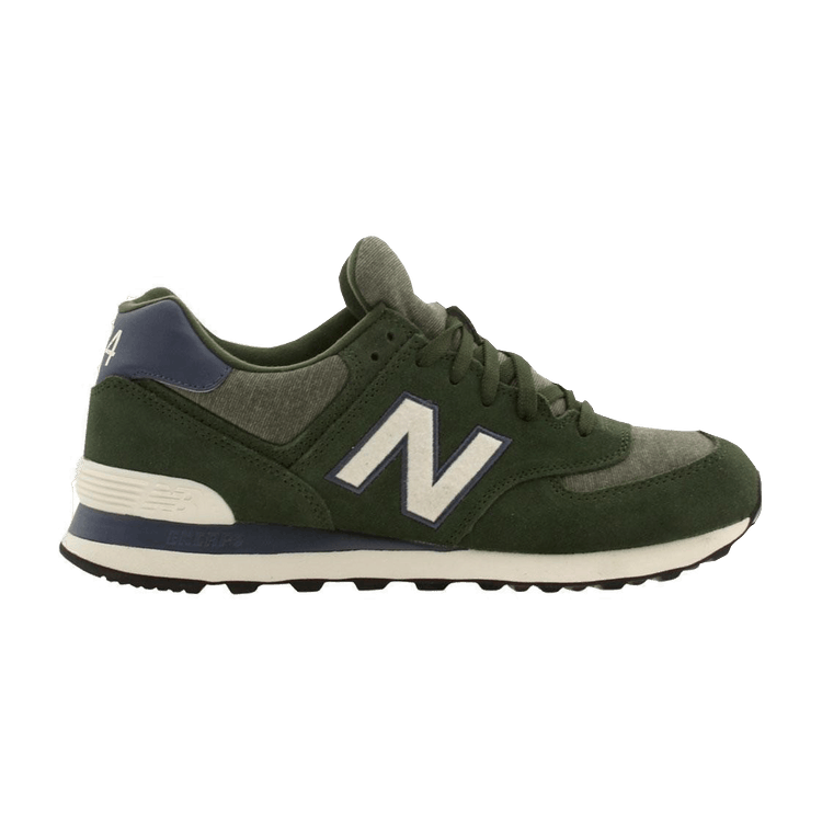 New Balance 574 Green Navy