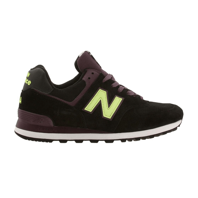 New Balance 574 Black Green