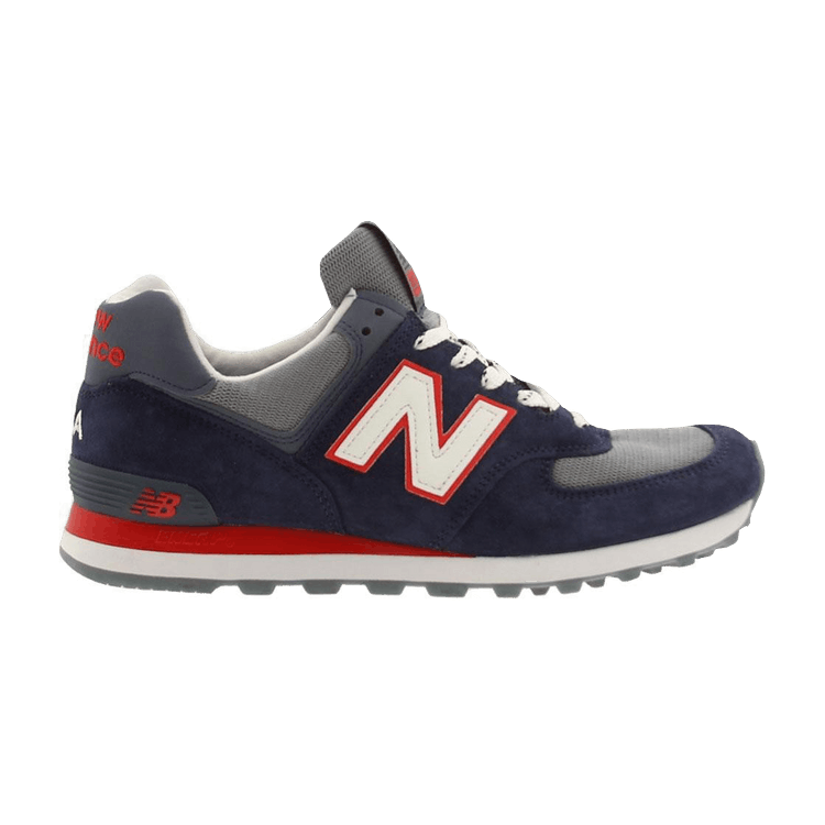 New Balance 574 MiUSA Navy Red