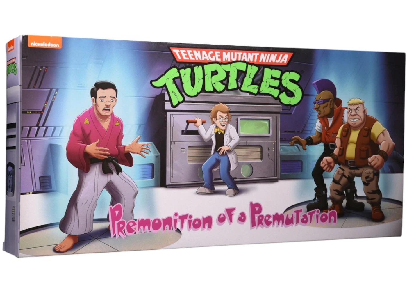 NECA TMNT Ninja Turtles Premonition of a Premutation (SDCC) Figures Set of 4