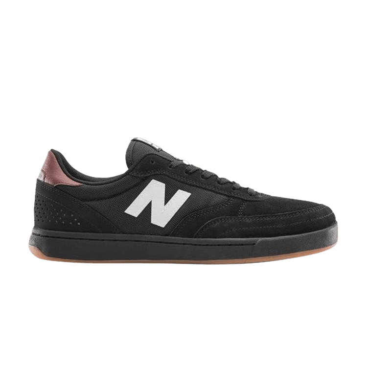 New Balance Numeric 440 Black Silver Dark Gum