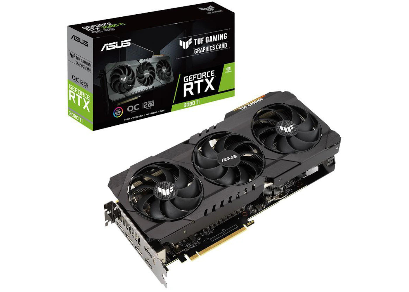NVIDIA ASUS TUF GAMING GeForce RTX 3080 Ti 12G Graphics Card (TUF-RTX3080TI-12G-GAMING)