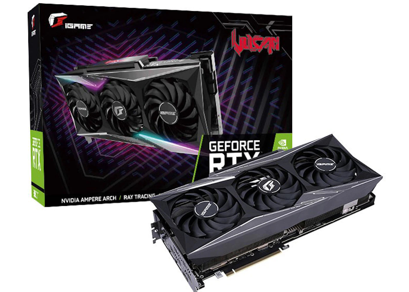 NVIDIA COLORFUL iGame GeForce RTX 3080 Ti Vulcan OC-V 12G Graphics Card