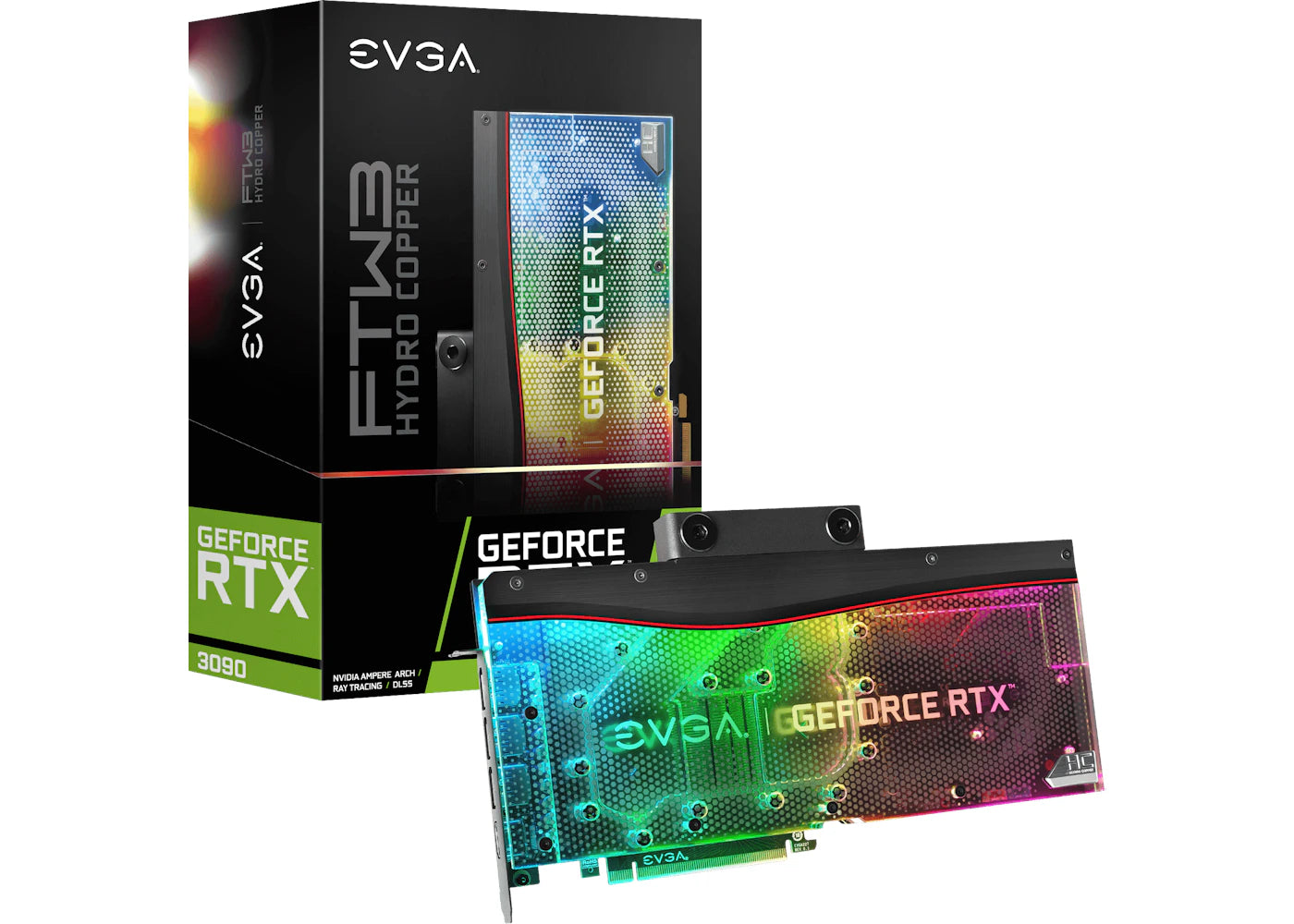 NVIDIA EVGA GeForce RTX 3090 FTW3 ULTRA HYDRO COPPER GAMING, Graphic Card (24G-P5-3989-KR)