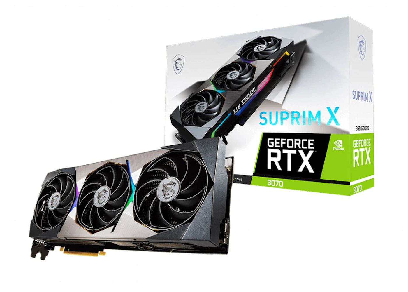 NVIDIA MSI GeForce RTX 3070 SUPRIM X 8G Graphics Card (GeForce-RTX-3070-SUPRIM-X-8G)