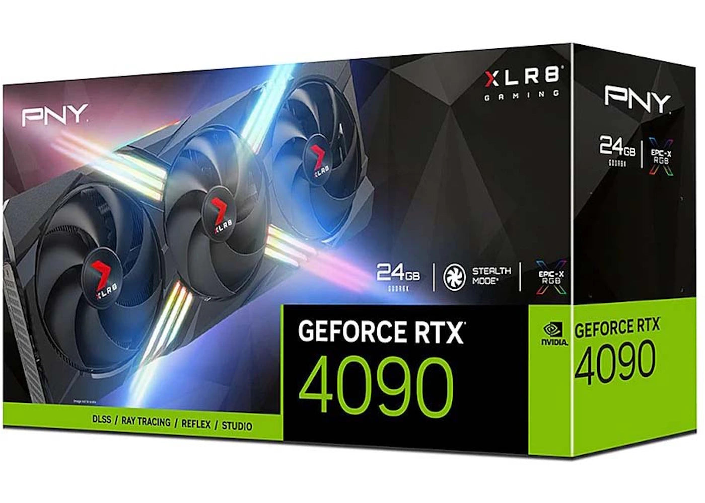 NVIDIA PNY GeForce RTX 4090 Gaming VERTO 24G Graphics Card VCG409024TFXXPB1