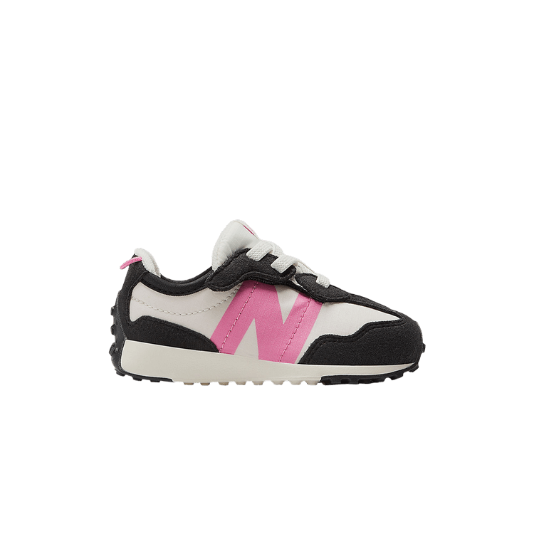 New Balance 327 Hook and Loop Black Real Pink (TD)