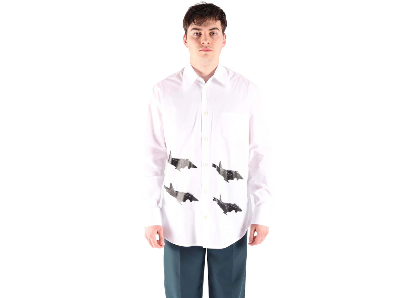 Namacheko F22 Formation Button Down Shirt White