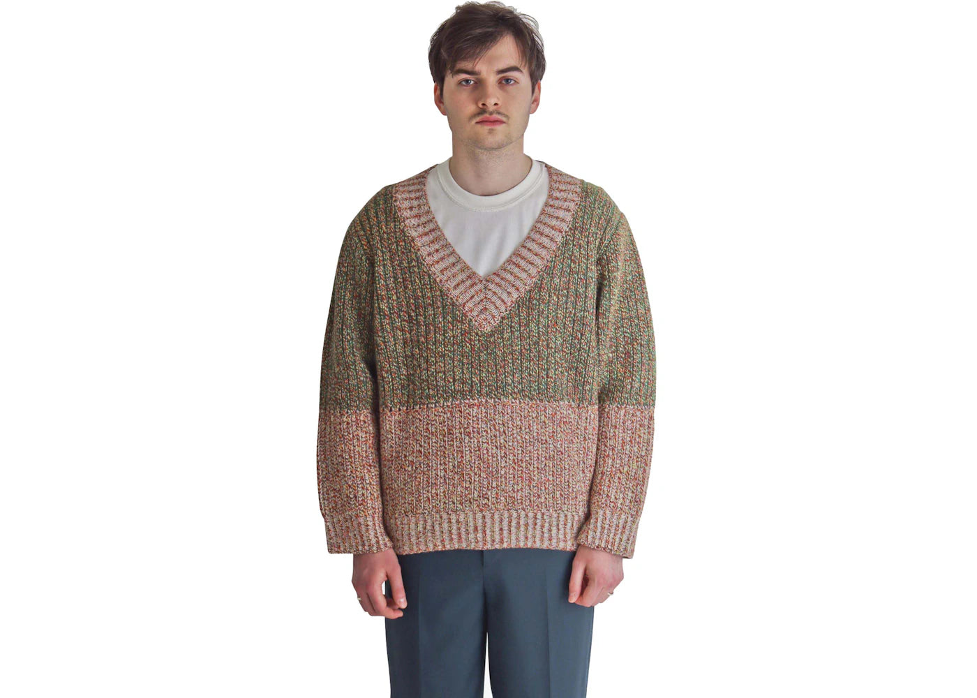 Namacheko Reinhold V-Neck Sweater Gren