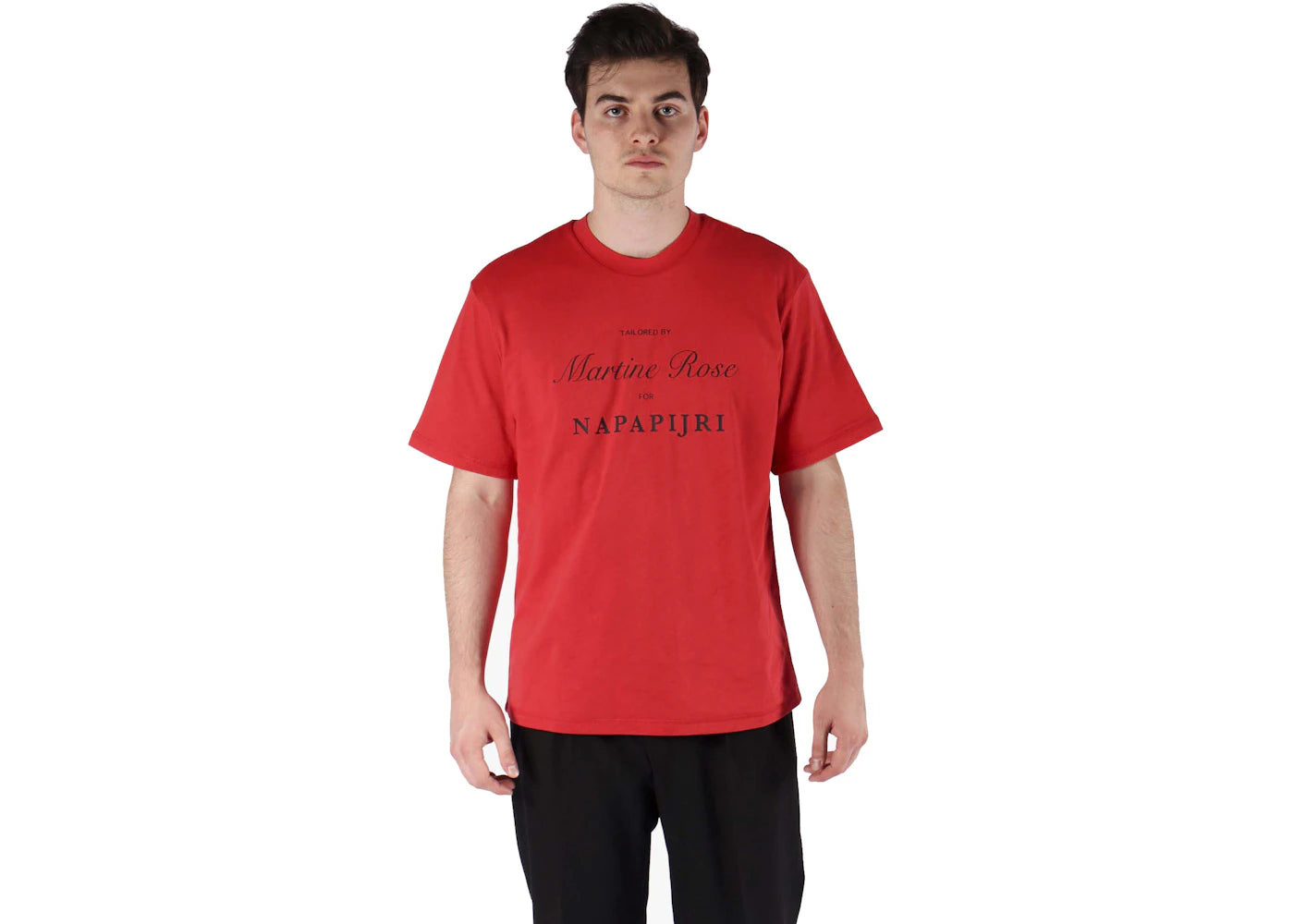 Napa x Martine Rose S S/S T-shirt Red