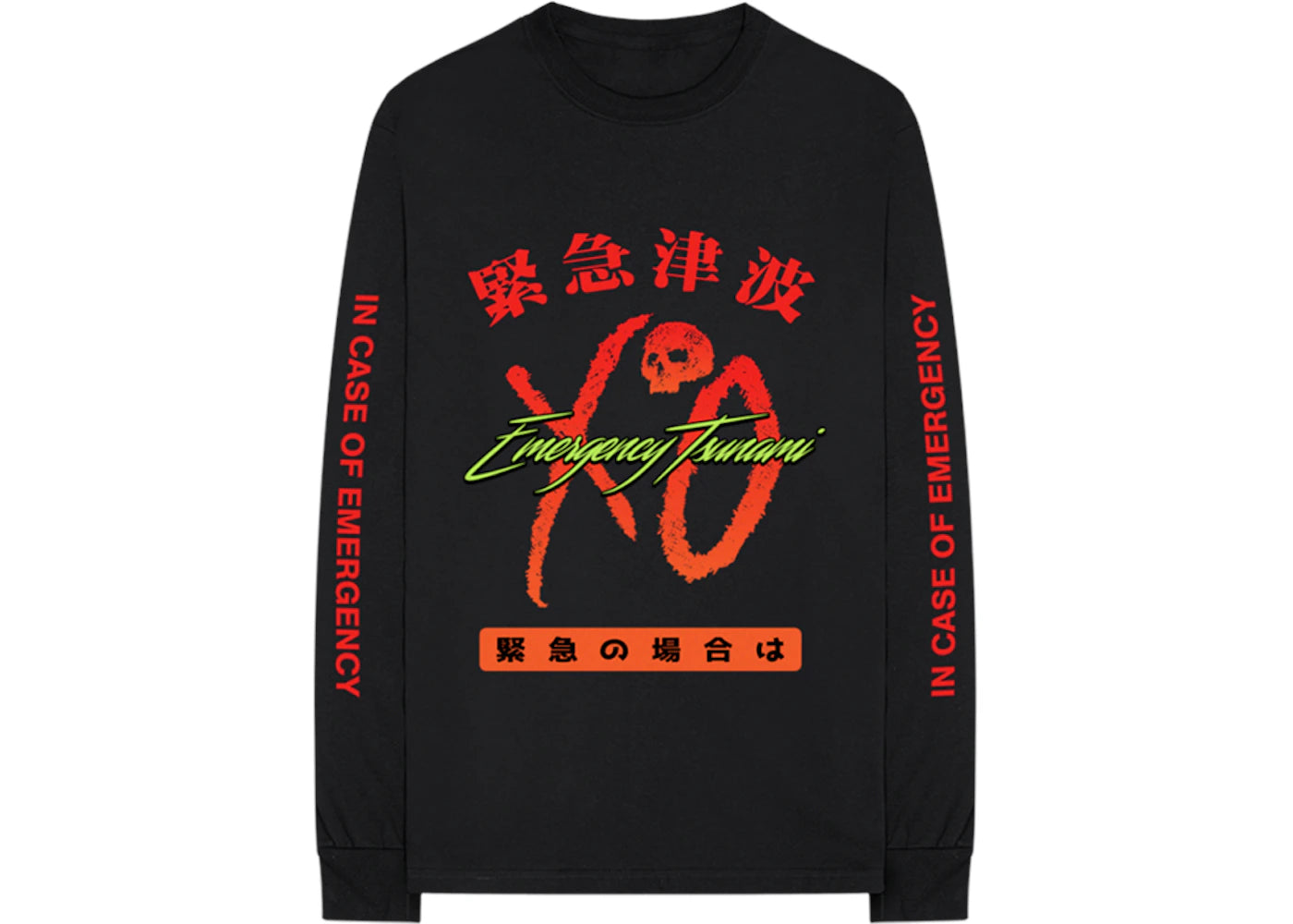 Nav High Alert XO Longsleeve Tee Black