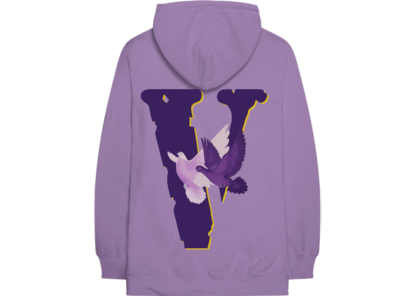 Nav x Vlone Doves Hoodie Purple