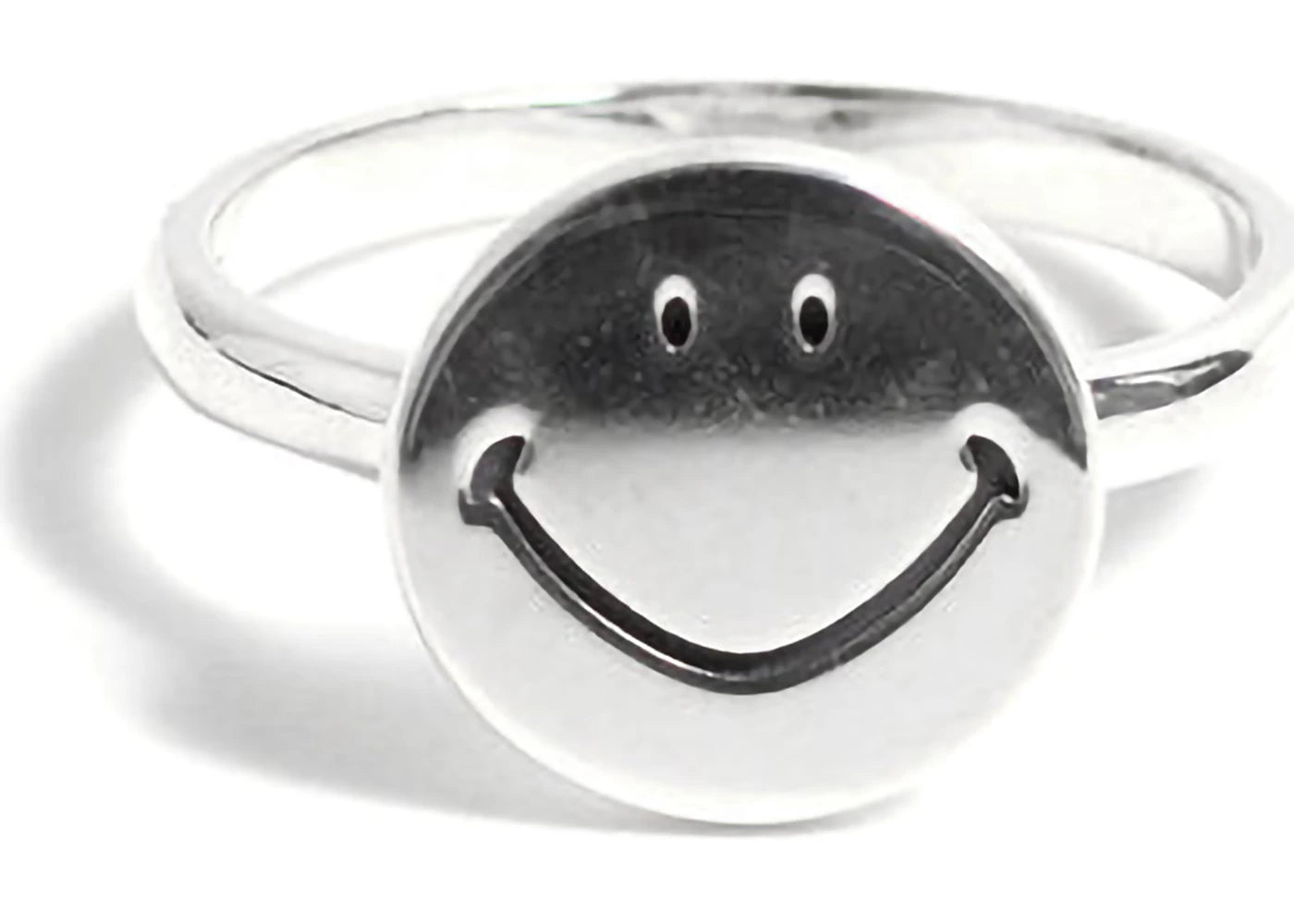 Needles Smile Ring Silver