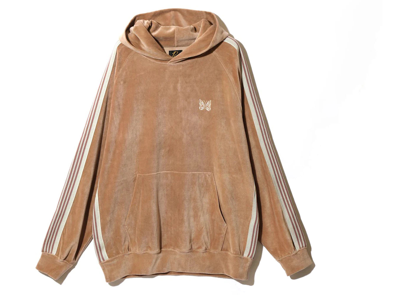 Needles Velour Track Hoodie Old Rose