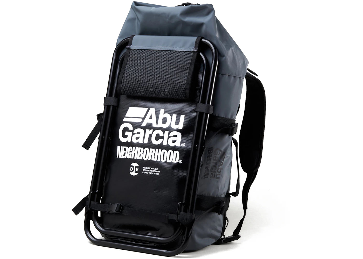 Neighborhood Abu Garcia Base Duffle Bags Dark Grey