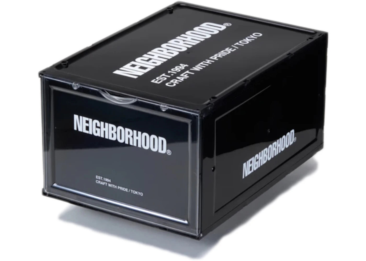 Neighborhood CI/P Sneaker Storage Box Black