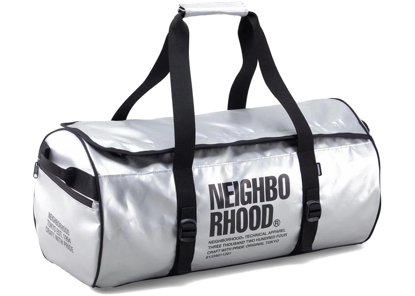 Neighborhood Duffle PV L Bag Silver