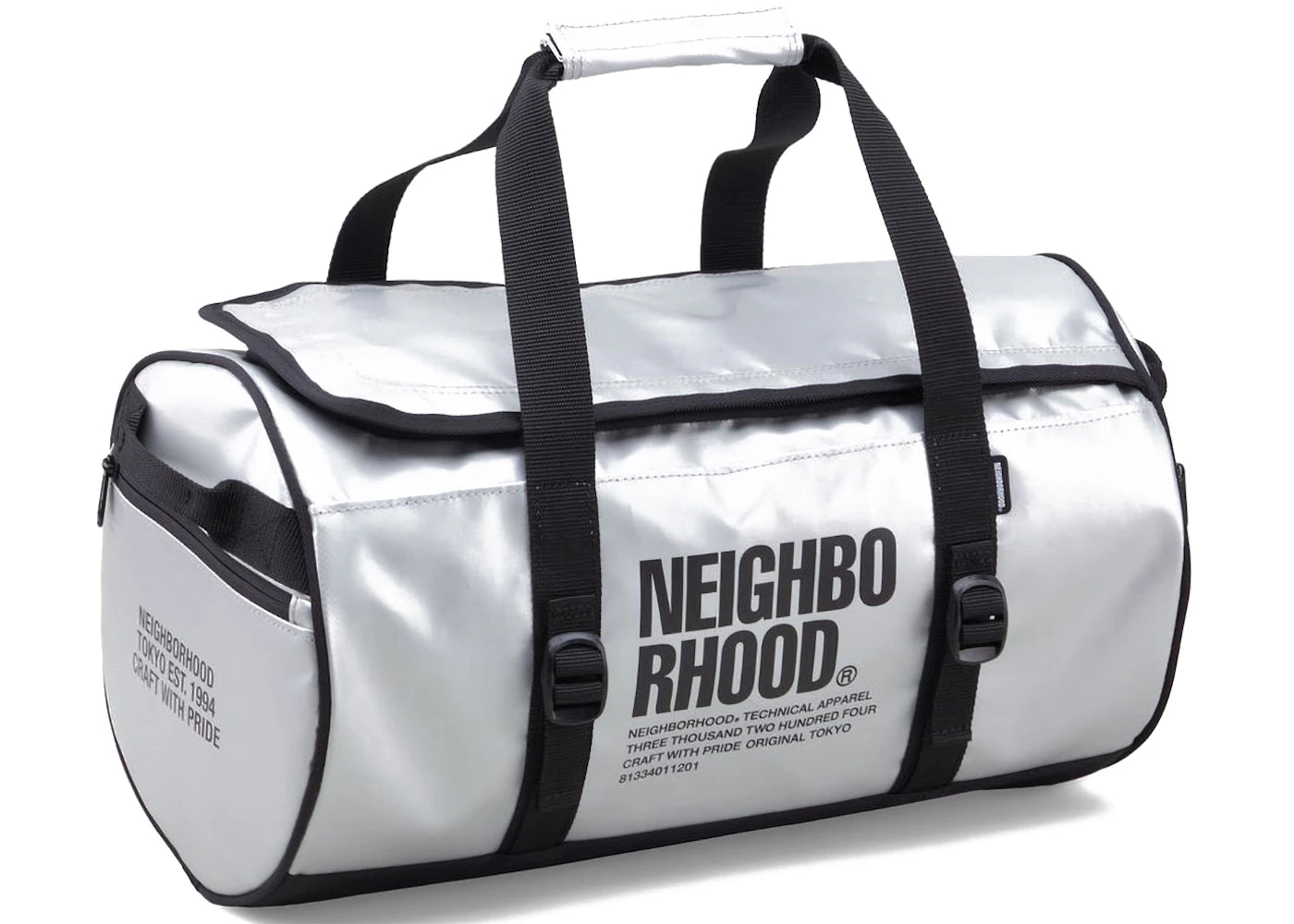 Neighborhood Duffle PV S Bag Silver