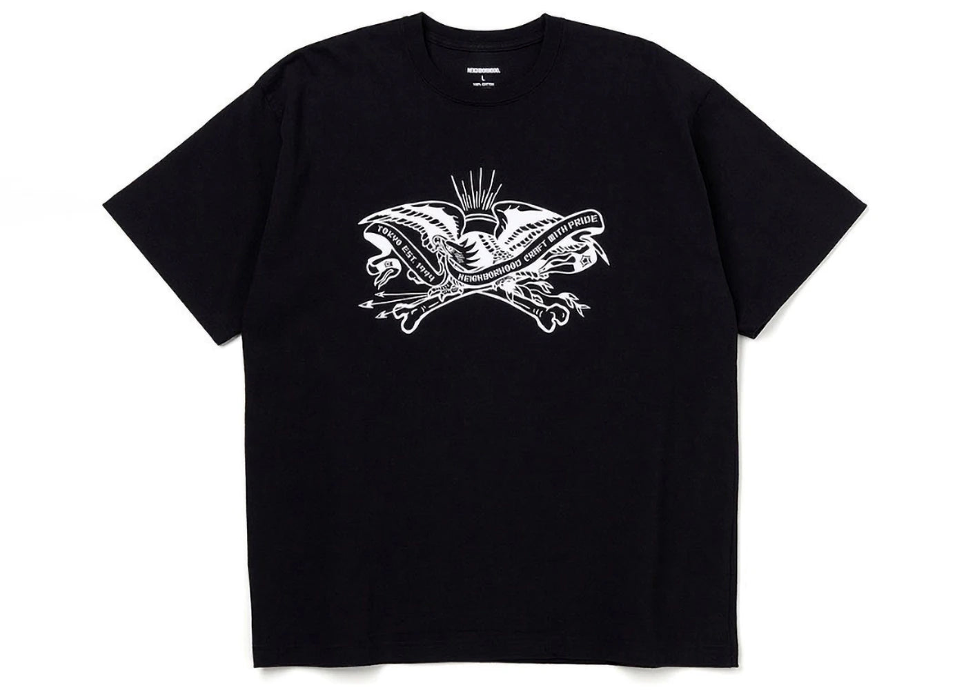 Neighborhood Hong Kong Store Exclusive T-Shirts Black