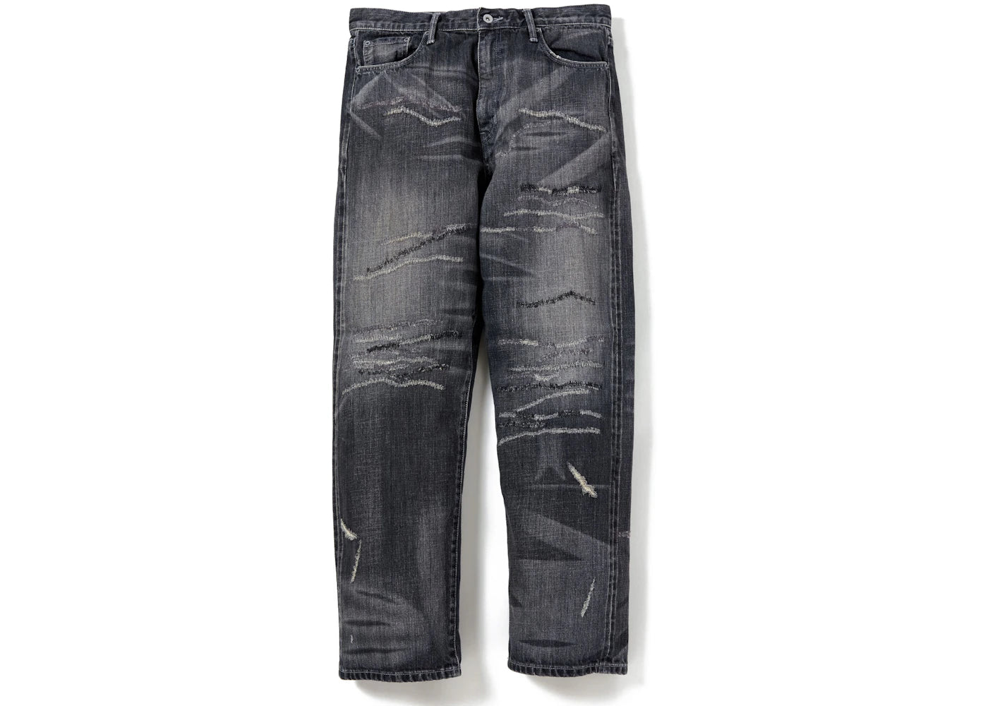 Neighborhood Savage Denim DP Basic Pants Black