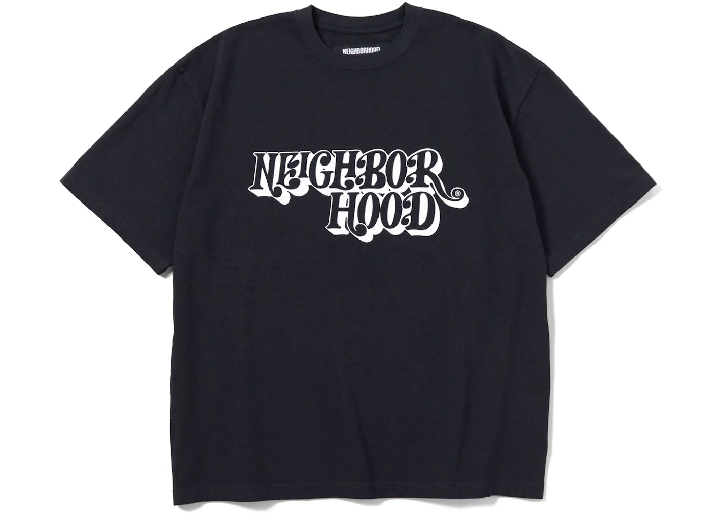 Neighborhood Sulfur Dye Crewneck Tee Black