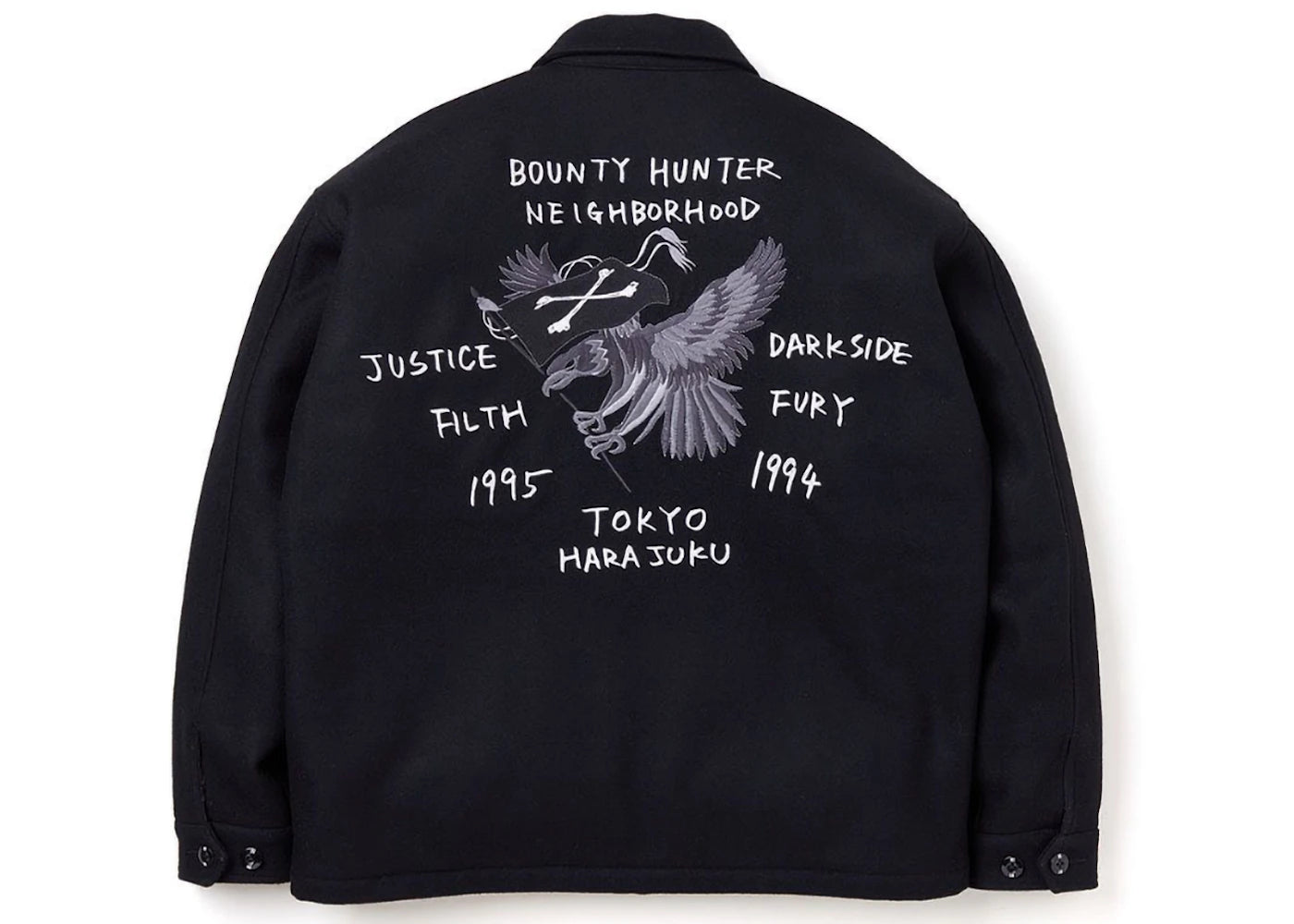 Neighborhood x Bounty Hunter Jacket Black