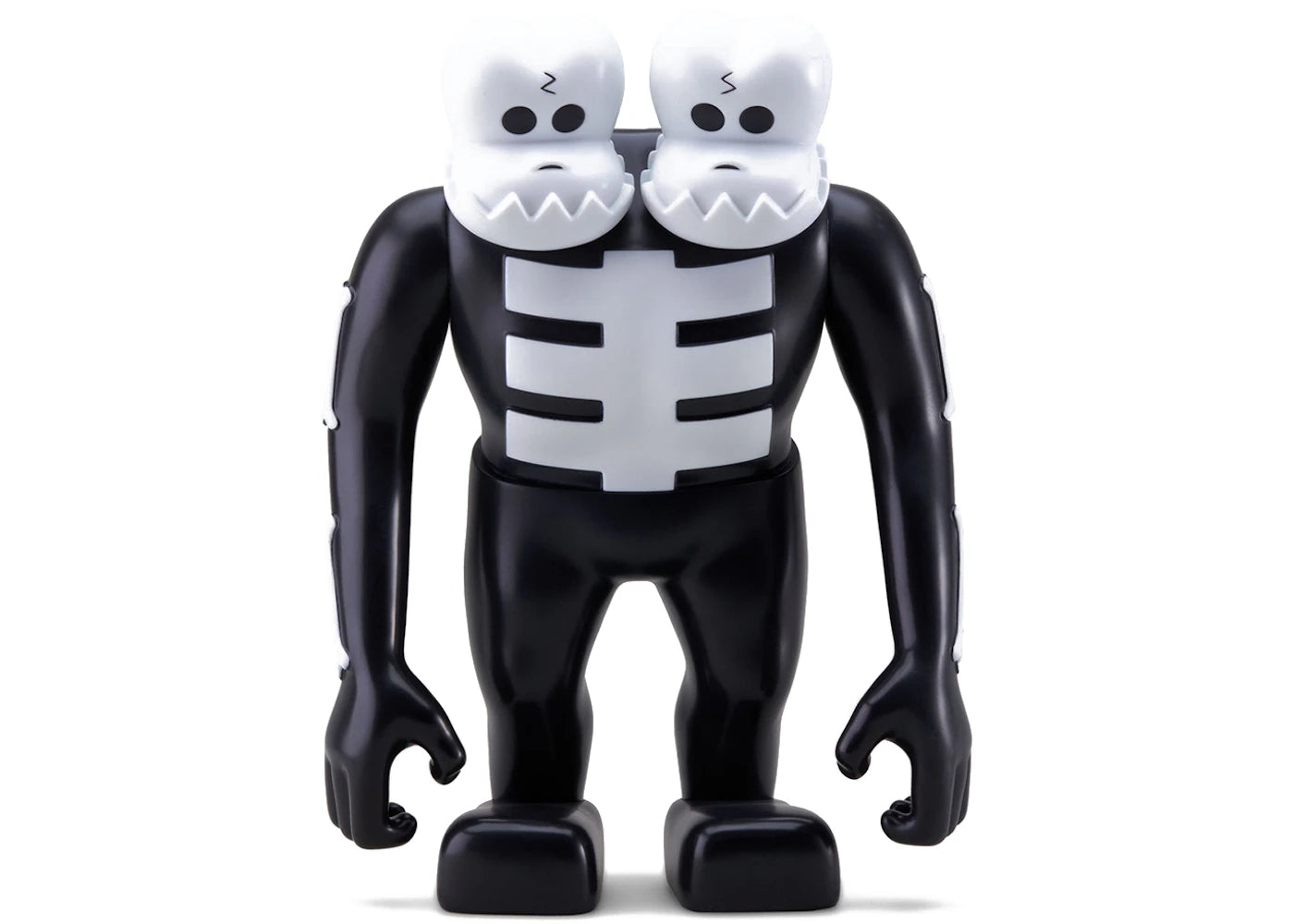 Neighborhood x Bounty Hunter Skulls-Kun Figure Black White