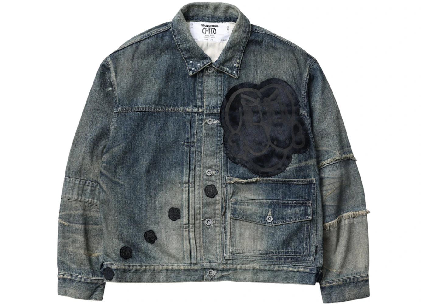 Neighborhood x Chito Savage Denim Type-1 Jacket Indigo
