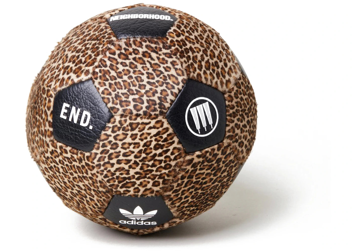 Neighborhood x END x adidas Away Soccer Ball Leopard