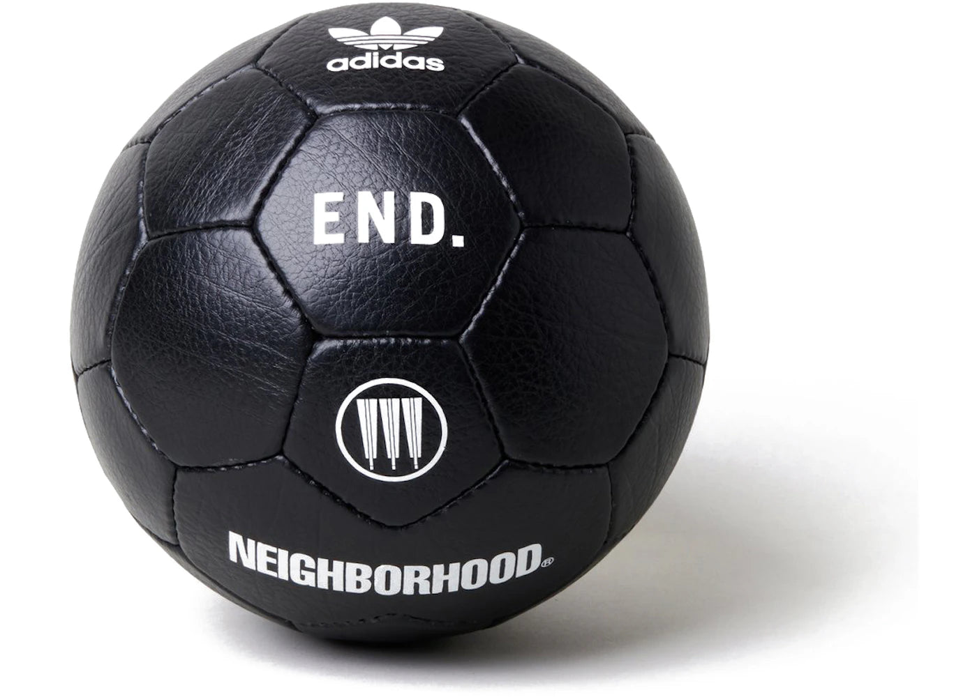 Neighborhood x END x adidas Home Soccer Ball Black