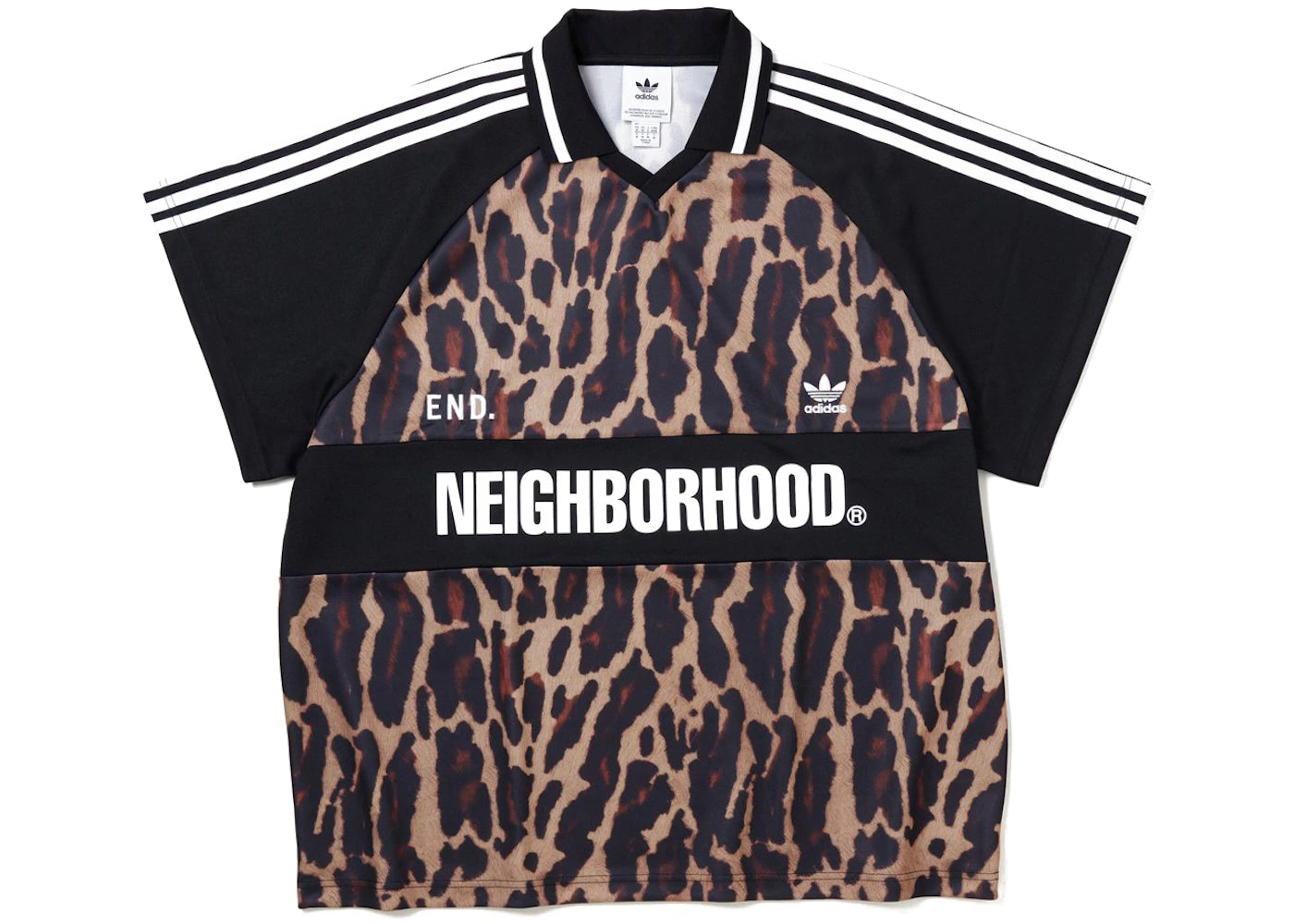 Neighborhood x END x adidas Oversize Jersey Leopard