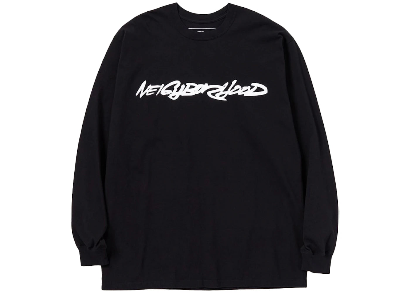 Neighborhood x Futura Laboratories Crew L/S T-Shirt Black