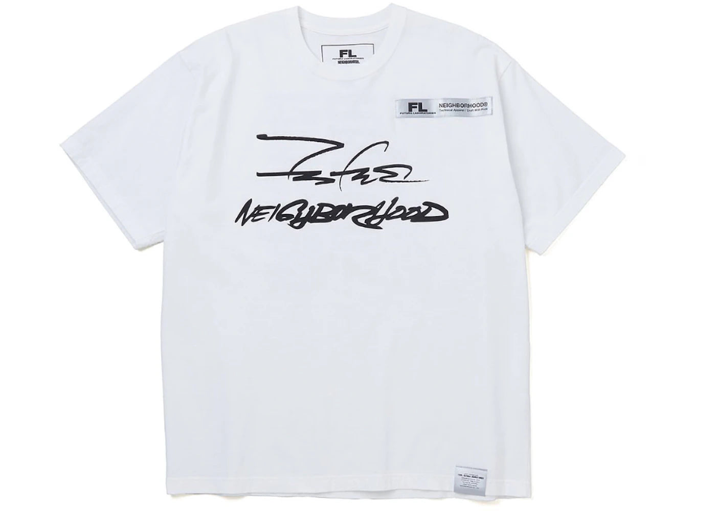 Neighborhood x Futura Laboratories FL-007 Tee White