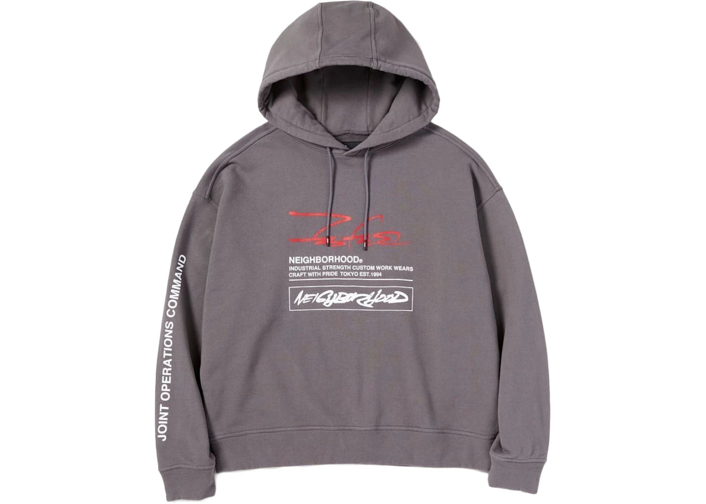 Neighborhood x Futura Laboratories Hoodie Ash Grey