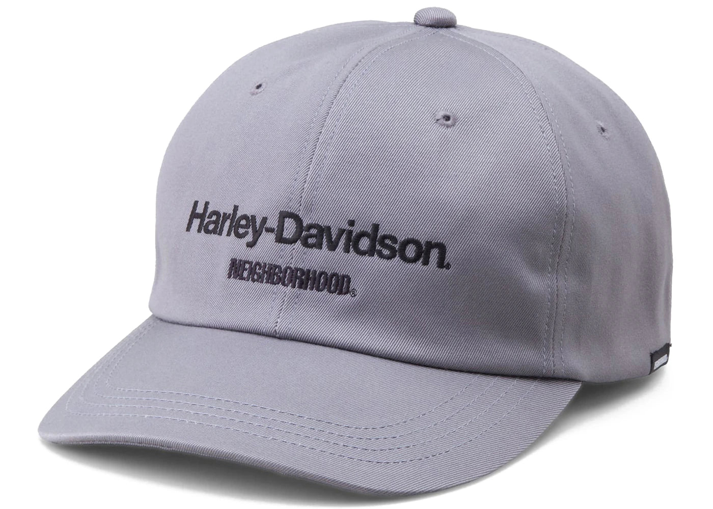 Neighborhood x Harley Davidson Dad Cap Grey