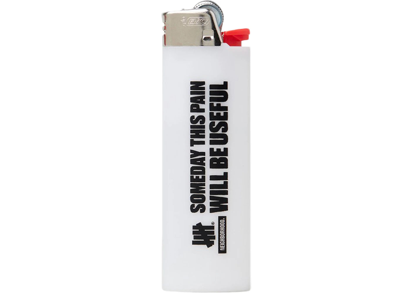 Neighborhood x Undefeated BIC Lighter White