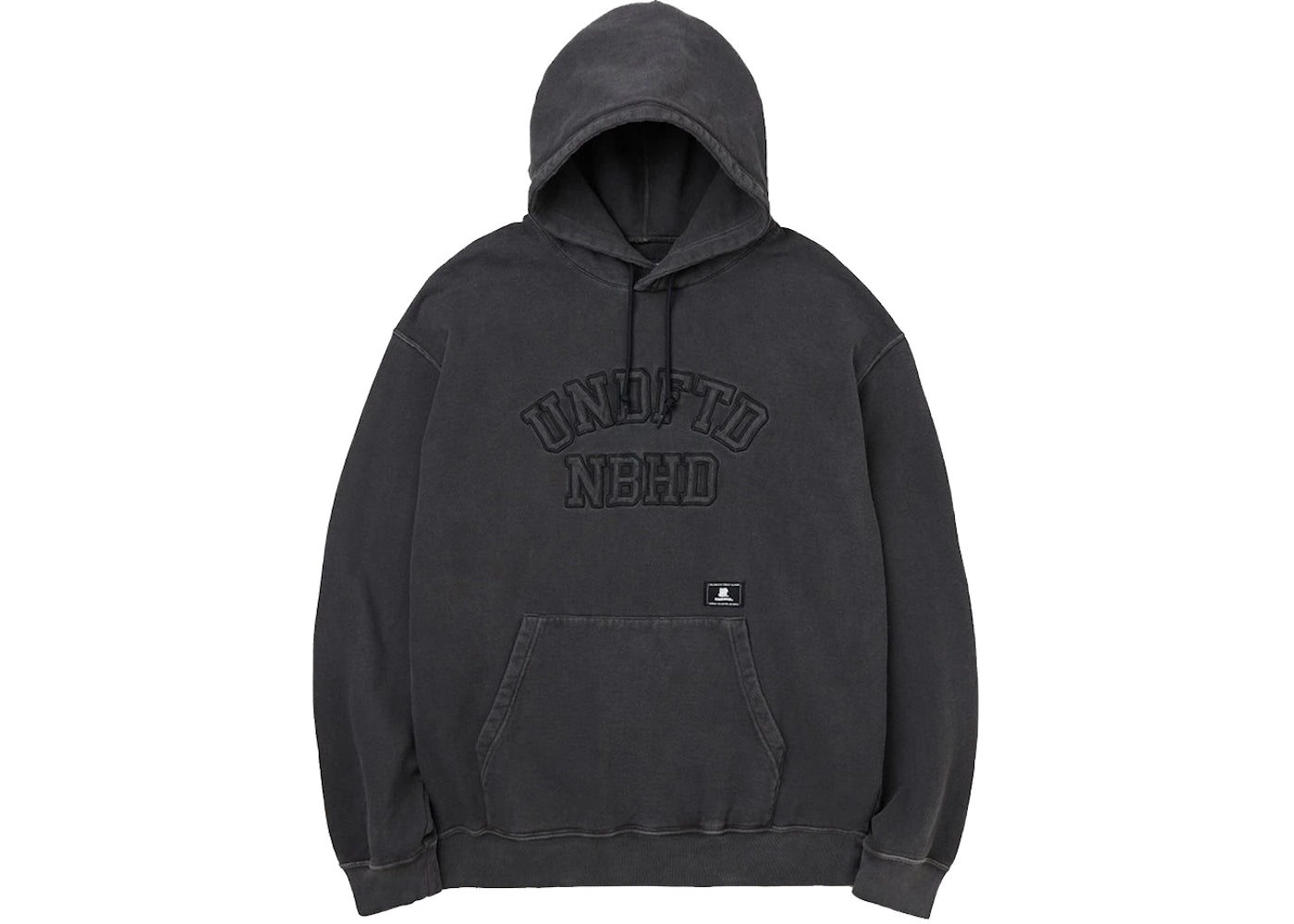 Neighborhood x Undefeated Hooded Sweatshirt Black