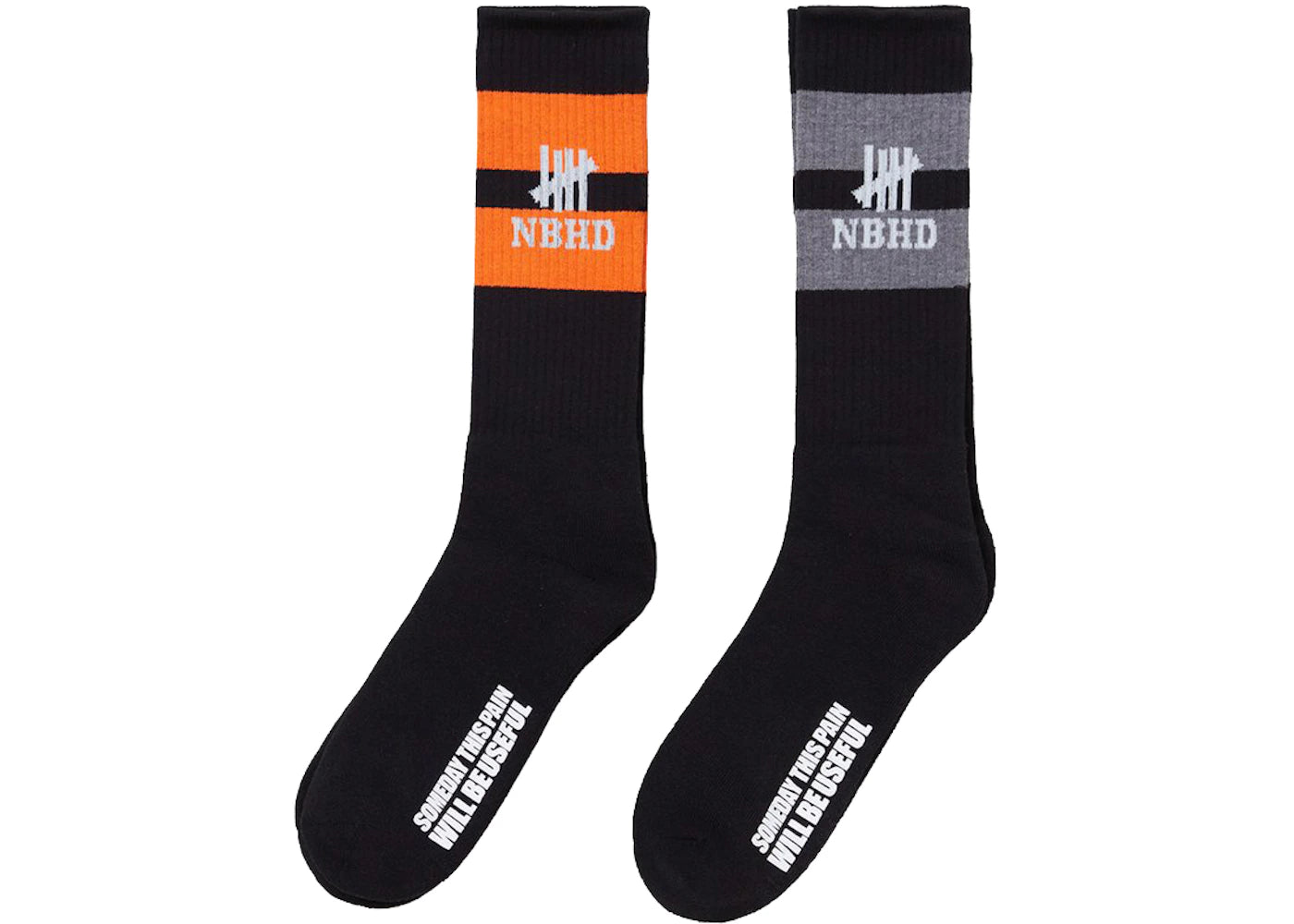 Neighborhood x Undefeated Socks 2-Pack Multi