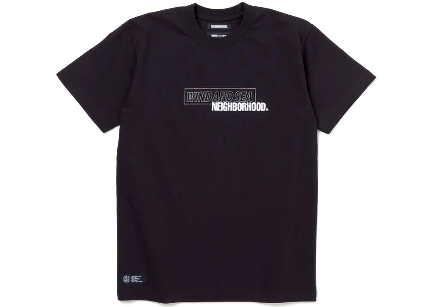 Neighborhood x Wind and Sea #1 T-Shirt Black