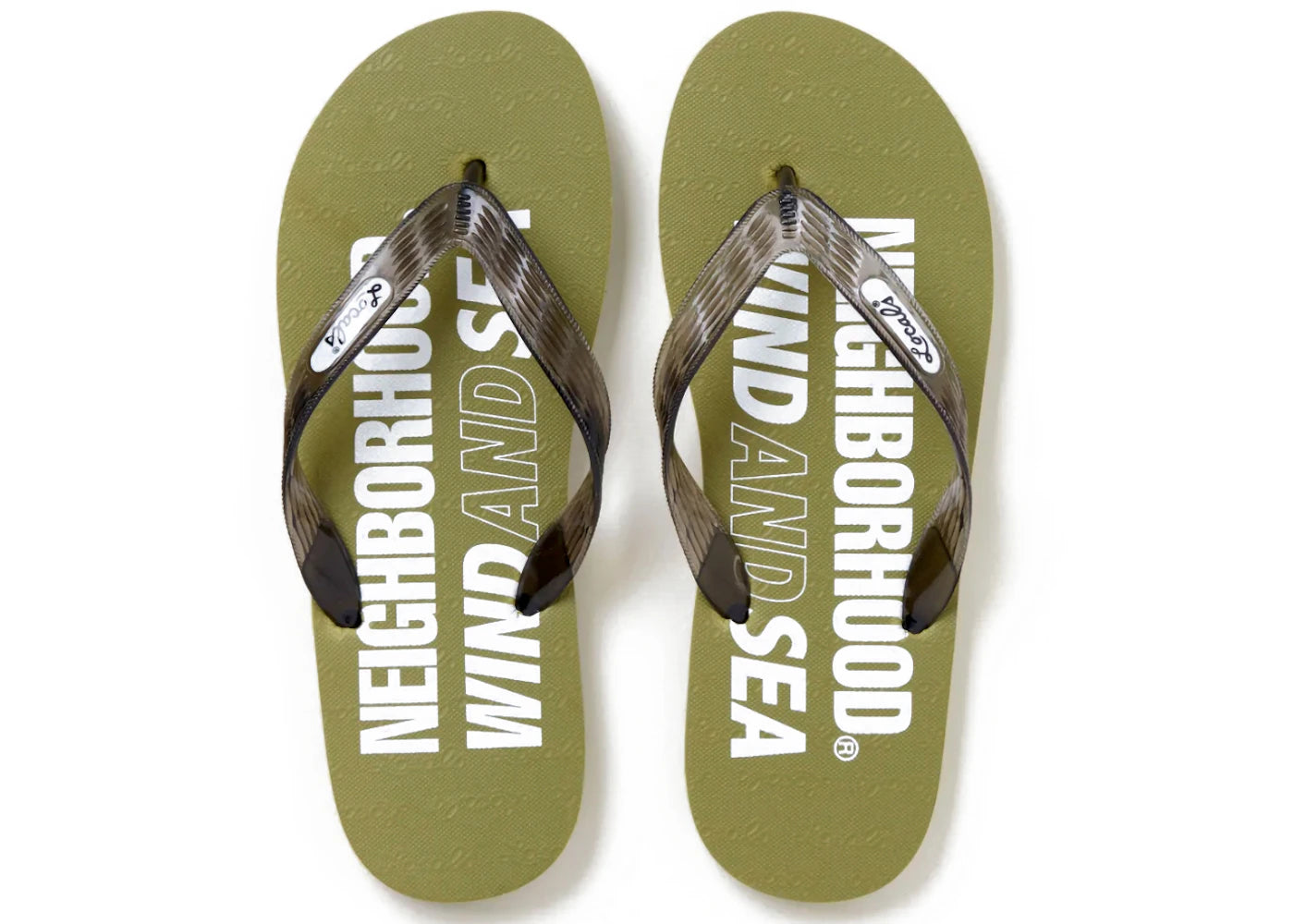 Neighborhood x Wind and Sea Beach Sandal Olive Drab