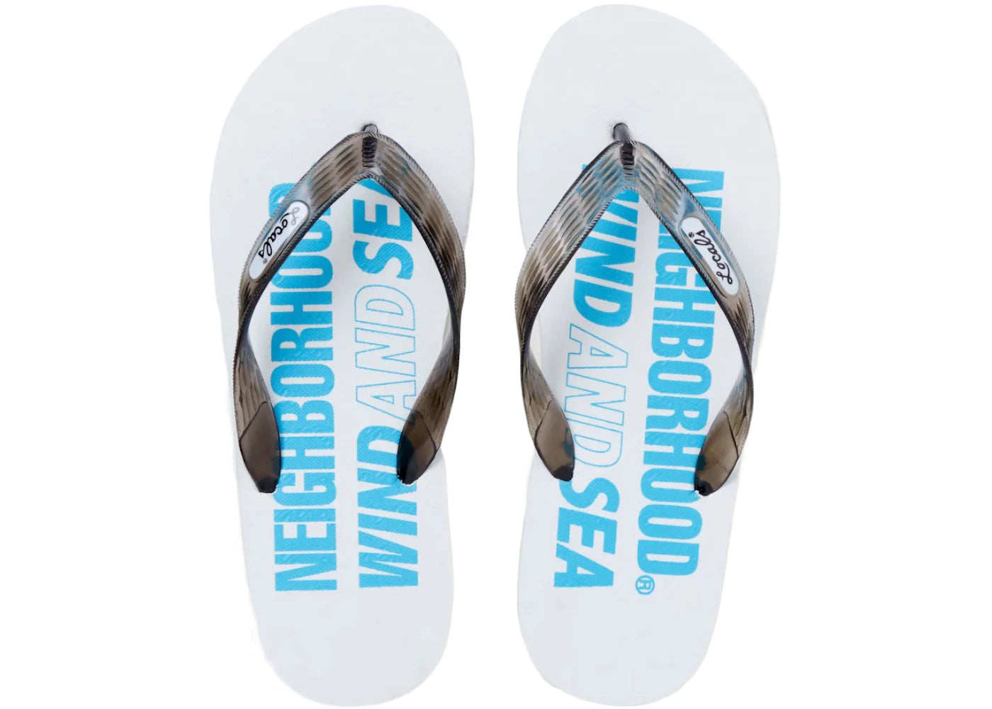 Neighborhood x Wind and Sea Beach Sandal White