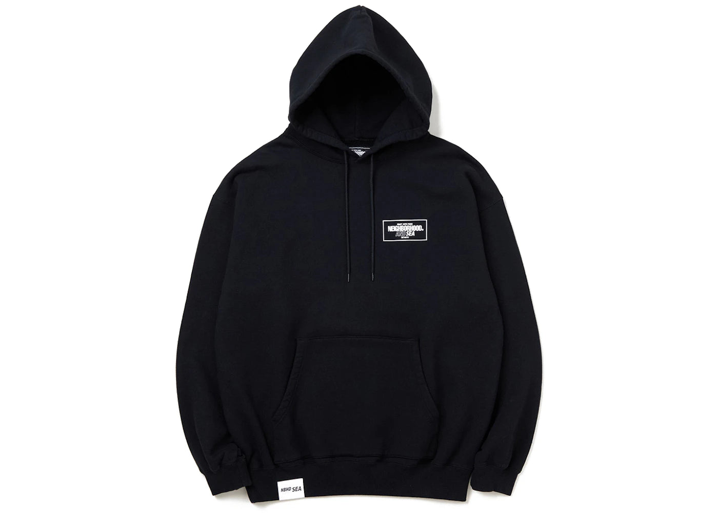 Neighborhood x Wind and Sea L/S Sweatparka Hoodie Black