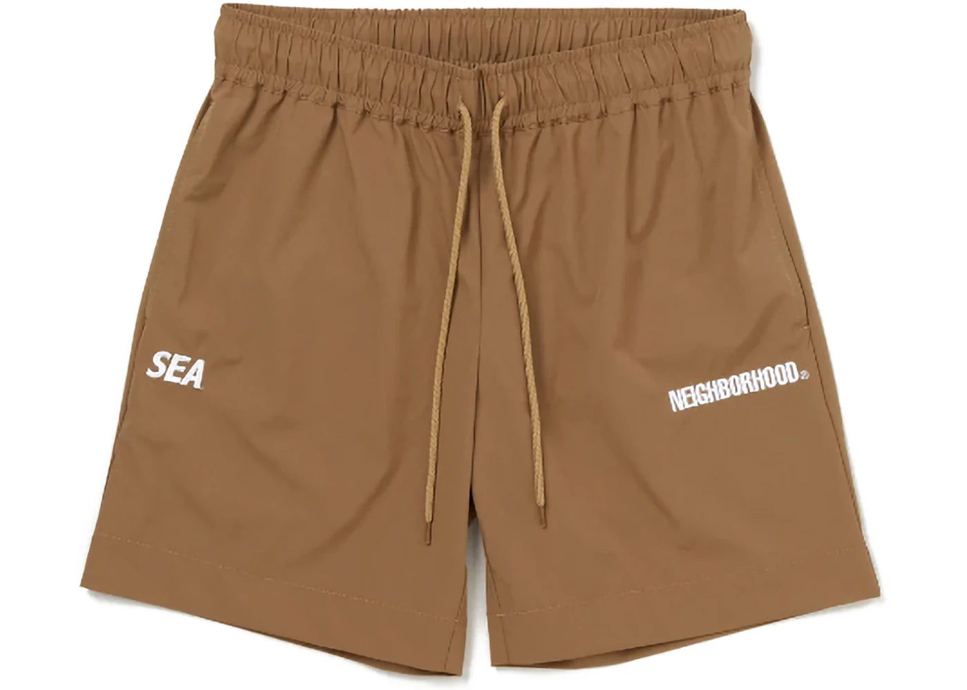 Neighborhood x Wind and Sea Shorts Brown