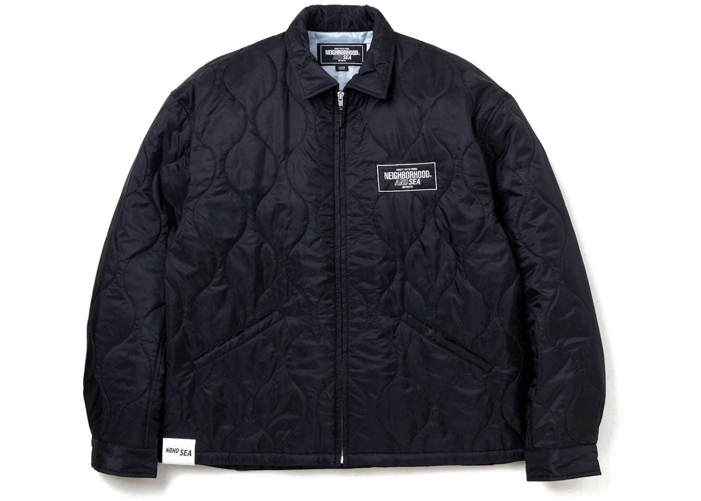 Neighborhood x Wind and Sea Souvenir Jacket Black