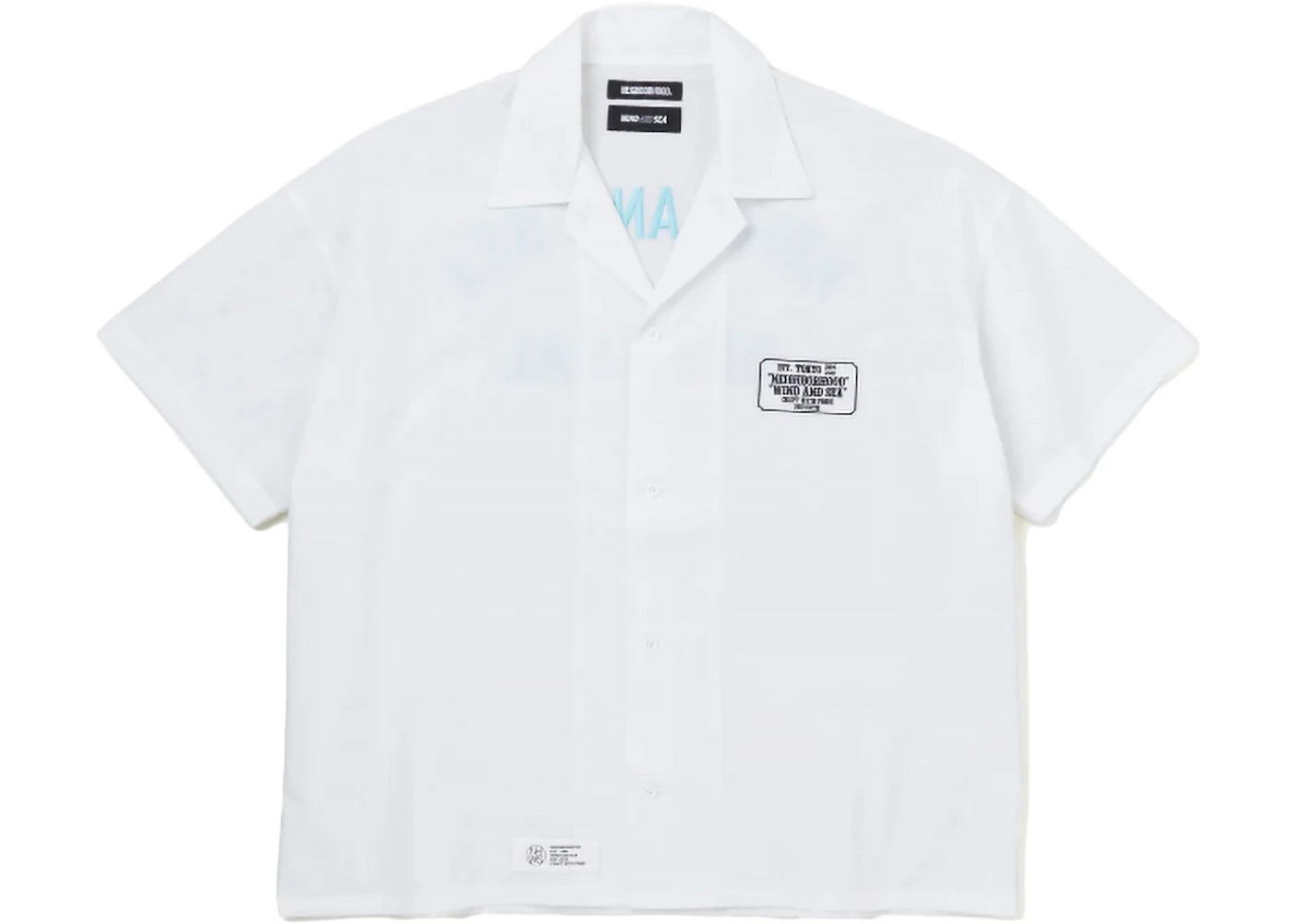 Neighborhood x Wind and Sea Work Shirt White