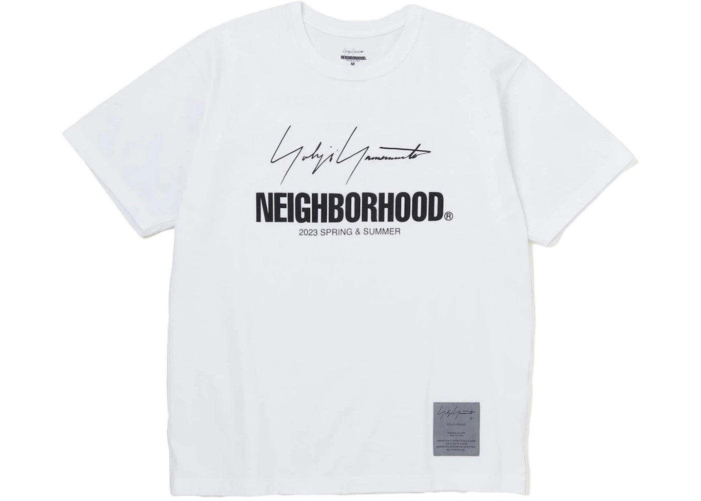 Neighborhood x Yohji Yamamoto S/S T-Shirt White