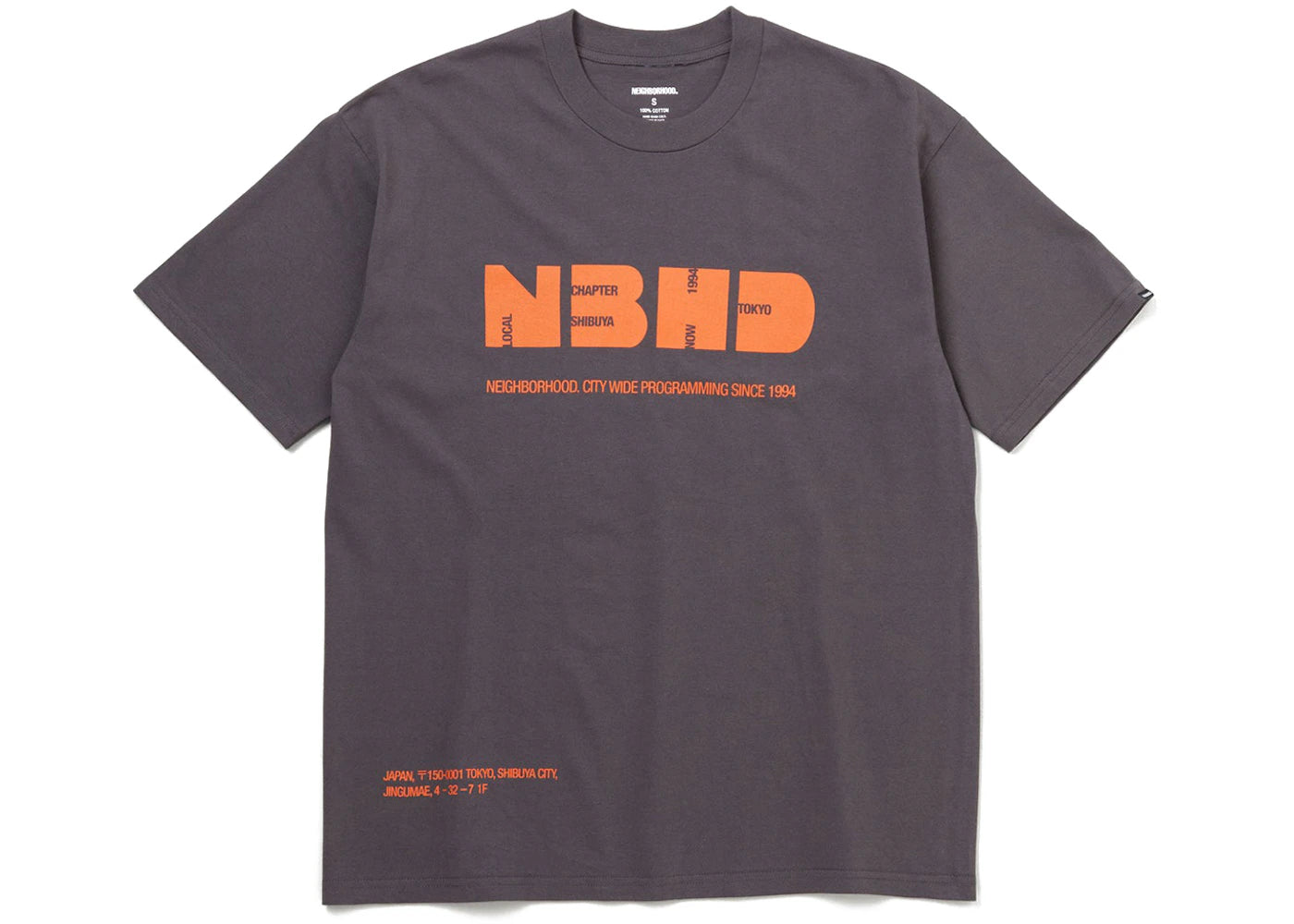 Neighborhood x fAWA© FW-1 T-Shirt Grey