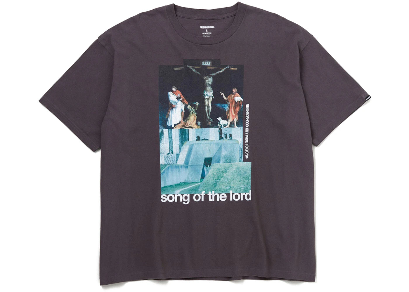 Neighborhood x fAWA© FW-3 T-Shirt Grey