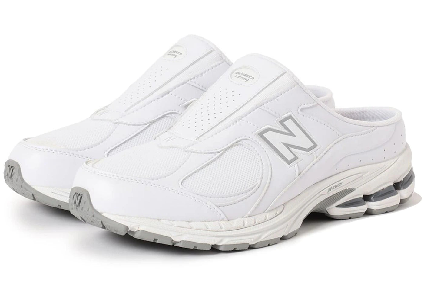 New Balance 2002R Mule Beams Bespoke White