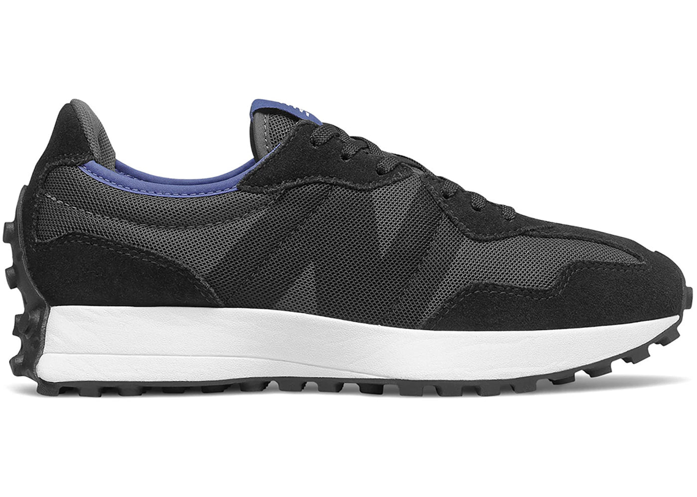 New Balance 327 Black Mesh (Women's)